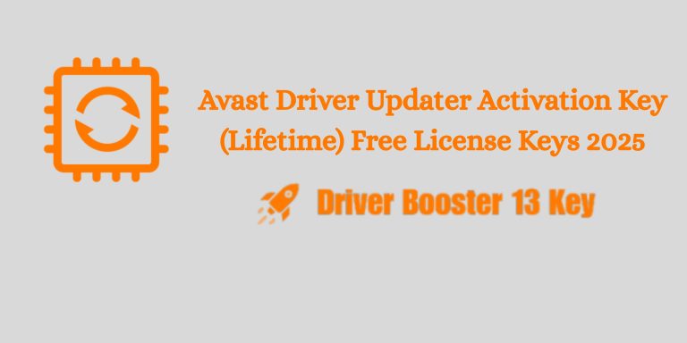 Avast Driver Updater Activation Key