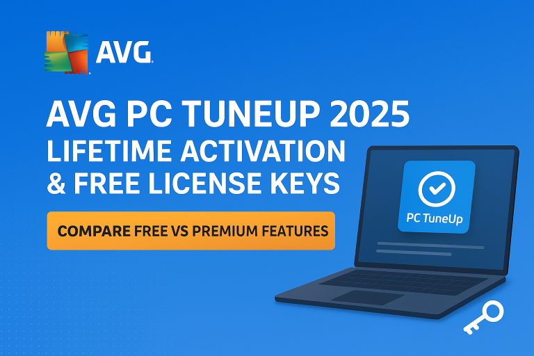 Download AVG PC TuneUp 2025 – Lifetime Activation & Free License Key