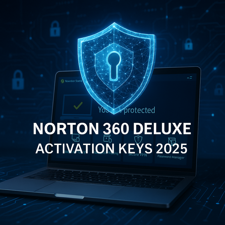 Norton 360 Deluxe Activation Keys 2025