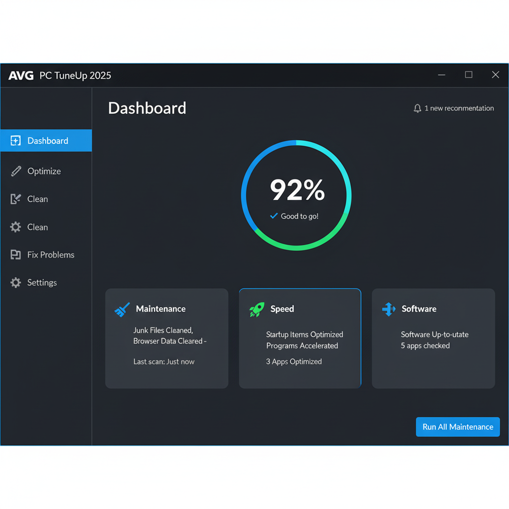 Download AVG PC TuneUp 2025 – Lifetime Activation & Free License Key