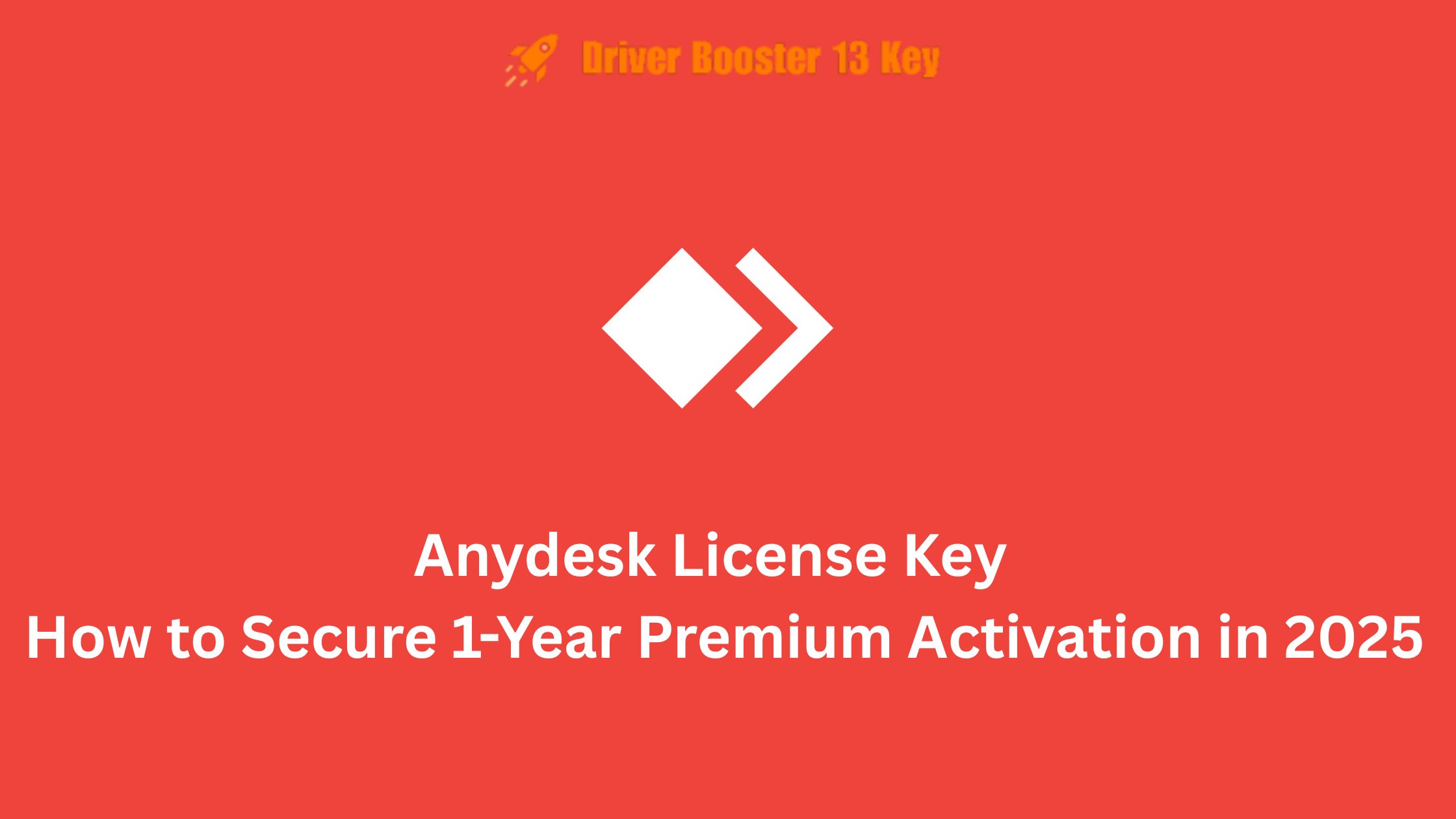 Anydesk License Key 1-Year Premium Activation in 2025