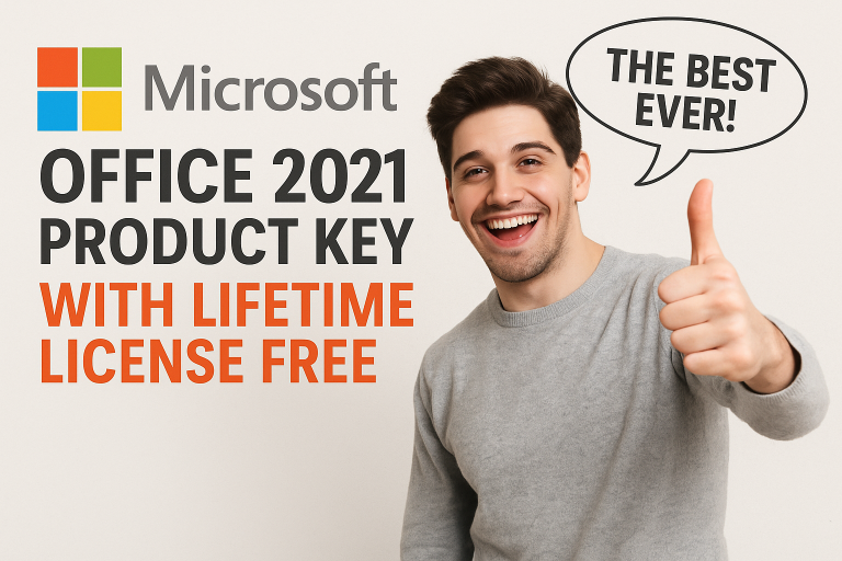 Microsoft Office 2021 Product Key With Lifetime License Free