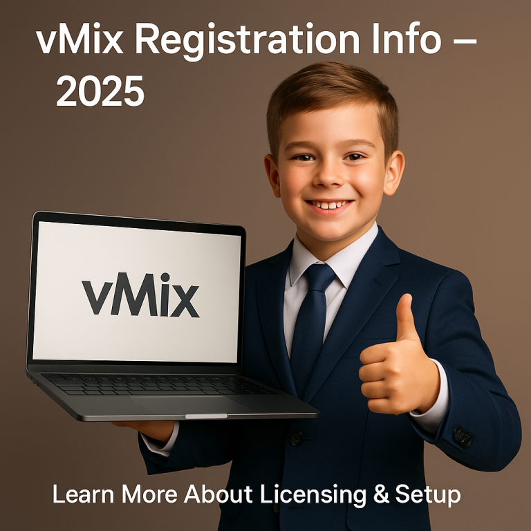 vMix Registration Key 2025 + Free License Codes (100% Working)