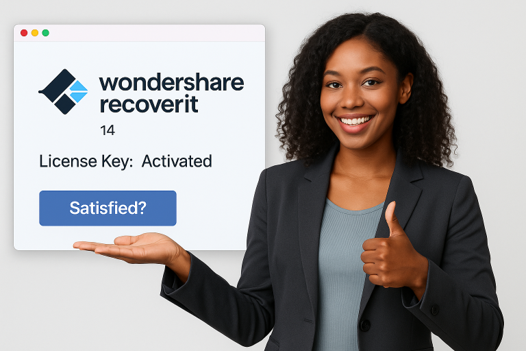 Wondershare Recoverit 14 License Key + Activation Code (2025)